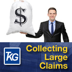 View a video about our collection process specific to large claim collection